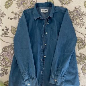 Old Navy Boyfriend button up